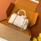 Pastel Monogram Mini Top Handle Bag