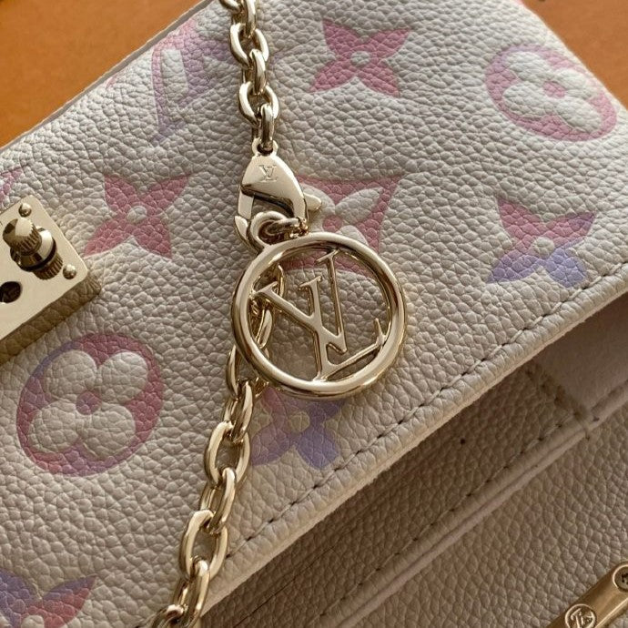 Pastel Monogram Mini Top Handle Bag