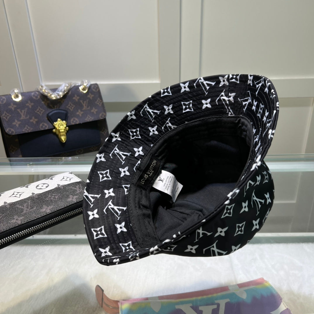 Luxury Monogram Bucket Hat