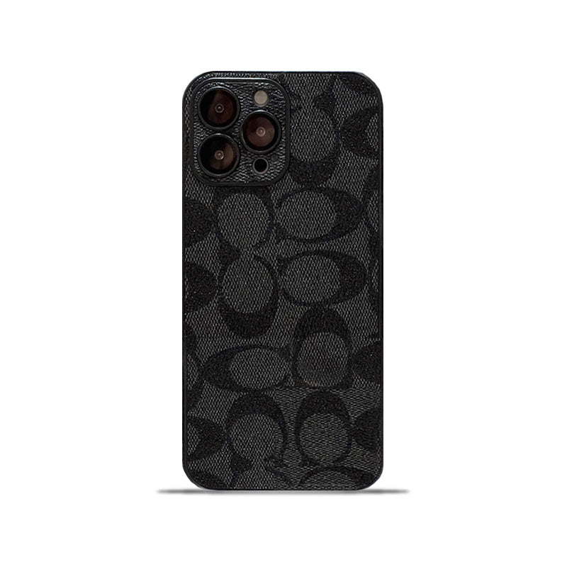 Klassiek iPhone-hoesje Zwart -QB240402