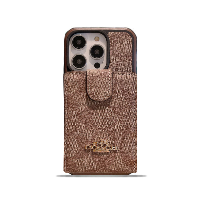 ウォレット付きクラシック iPhone ケース -LBK241416