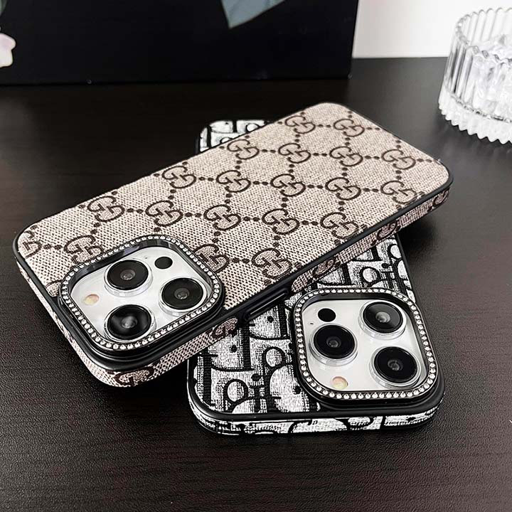 Coque pour iPhone Luxe Fabric Sparkle Surround