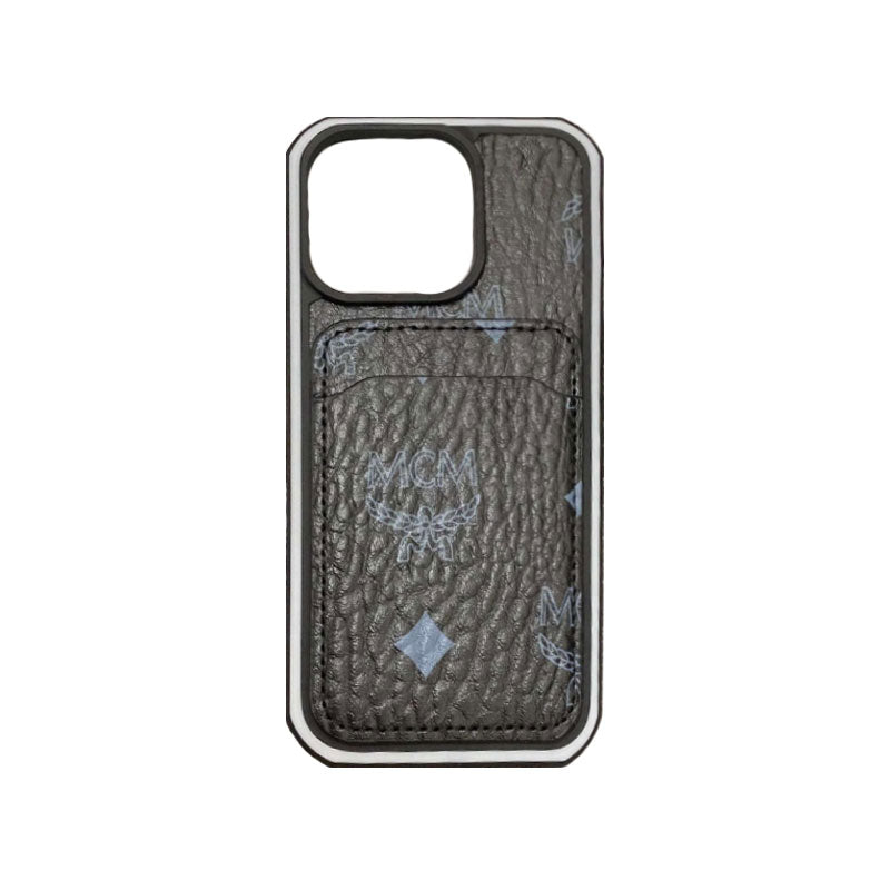 Θήκη MCM iPhone με θήκη κάρτας Κίτρινο-MCK240603