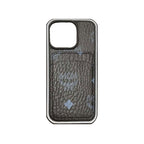 MCM iPhone Case With Card Holder  Yellow-MCK240603