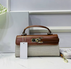 Luxury Brand Lock Design Tote Bag