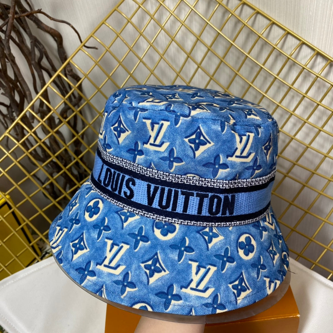 Luxury Monogram Webbing Bucket Hat