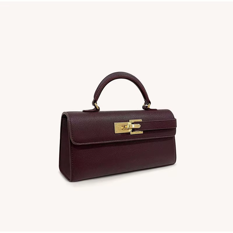 Luxury Brand Lock Design Tote Bag
