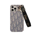 Fashion iPhone Case With Strap Black-GS240315