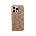 Capa clássica clássica para iPhone marrom -JDK241426