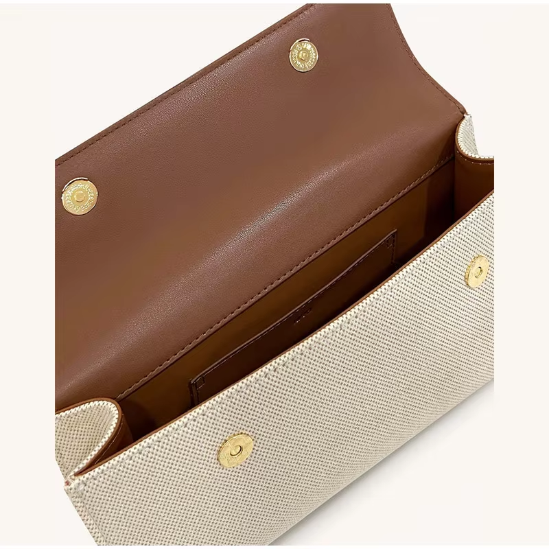 Luxury Brand Lock Design Tote Bag