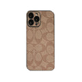 Классический чехол для iPhone Кофейный -QB240402
