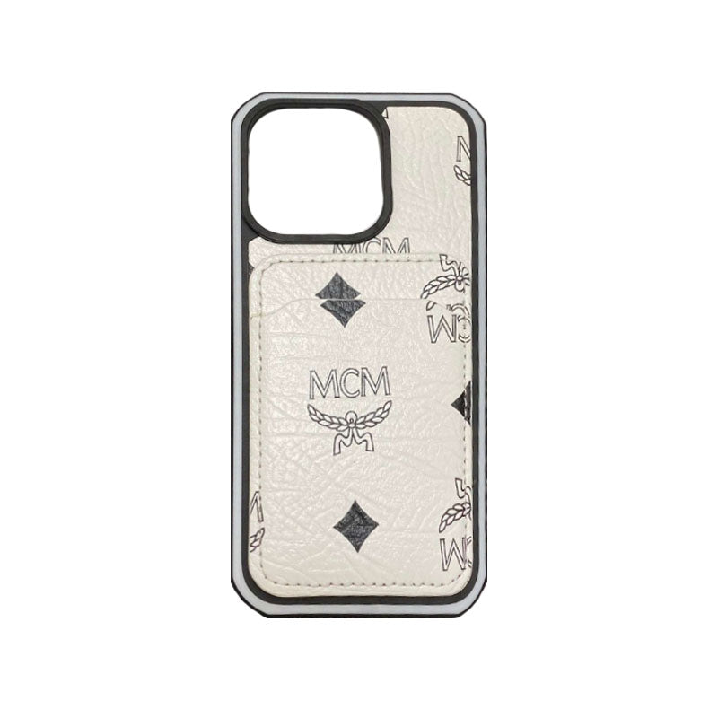 Θήκη MCM iPhone με θήκη κάρτας Κίτρινο-MCK240603