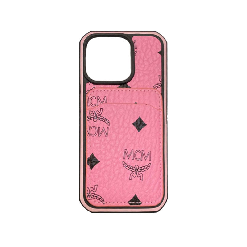 Θήκη MCM iPhone με θήκη κάρτας Κίτρινο-MCK240603
