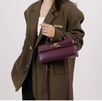 Luxury Brand Lock Design Tote Bag