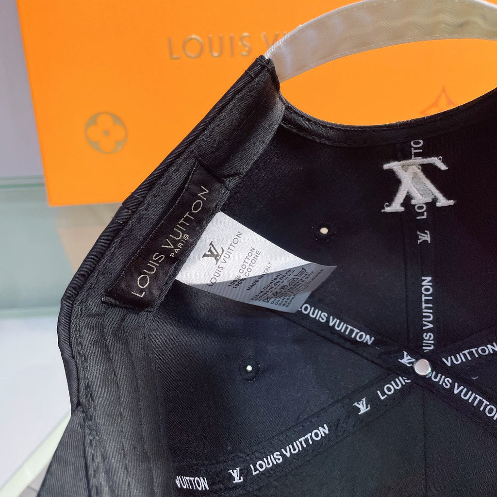 Luxury Embroidered Monogram Baseball Cap | Luxury Designer Hat