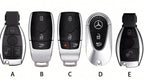 Top Grain Leather Mercedes Key Case