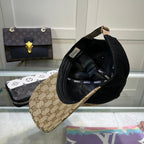 Classic GG Monogram Baseball Cap | Luxury Designer Cotton Hat