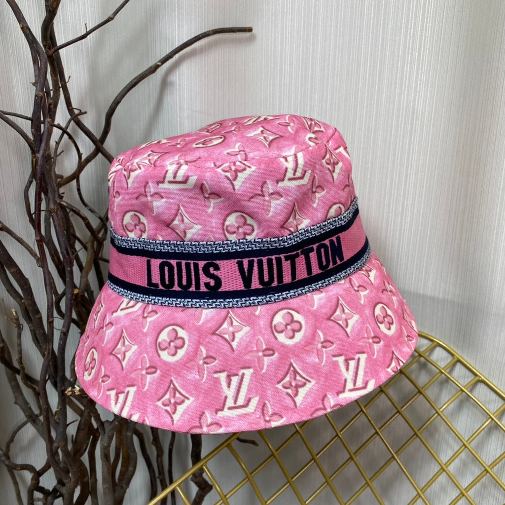 Luxury Monogram Webbing Bucket Hat