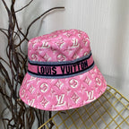 Luxury Monogram Webbing Bucket Hat