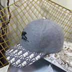 Vintage Oblique Wool Baseball Cap | Luxury Designer Hat