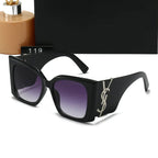 Óculos de sol luxuosos com armação grande Y-01