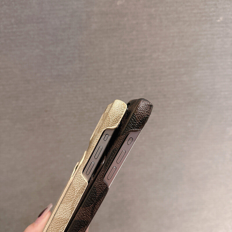 Κλασική κλασική θήκη για iPhone με θήκη για κάρτες Λευκή -JQB240330