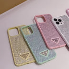 Luxuriöse iPhone-Hülle mit Kristallen