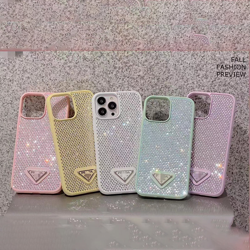 Luxuriöse iPhone-Hülle mit Kristallen