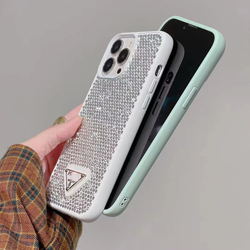 Luxuriöse iPhone-Hülle mit Kristallen