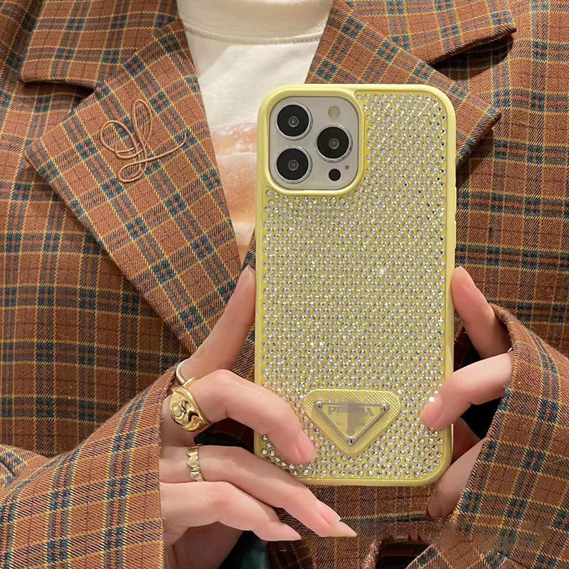 Luxuriöse iPhone-Hülle mit Kristallen