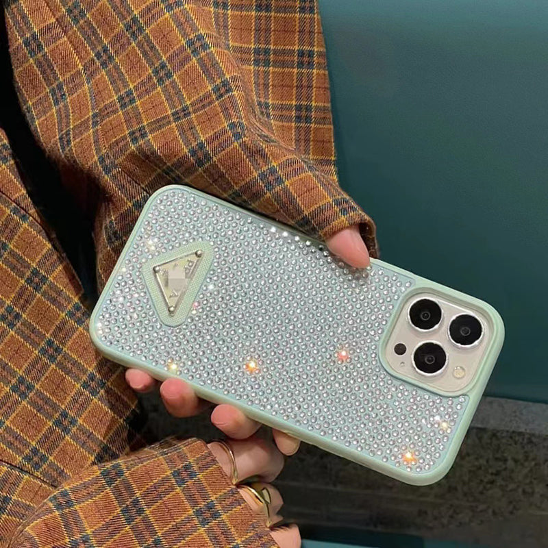 Luxuriöse iPhone-Hülle mit Kristallen