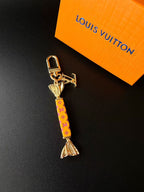 Luxury Lollipop Monogram Bag Charm Keychain