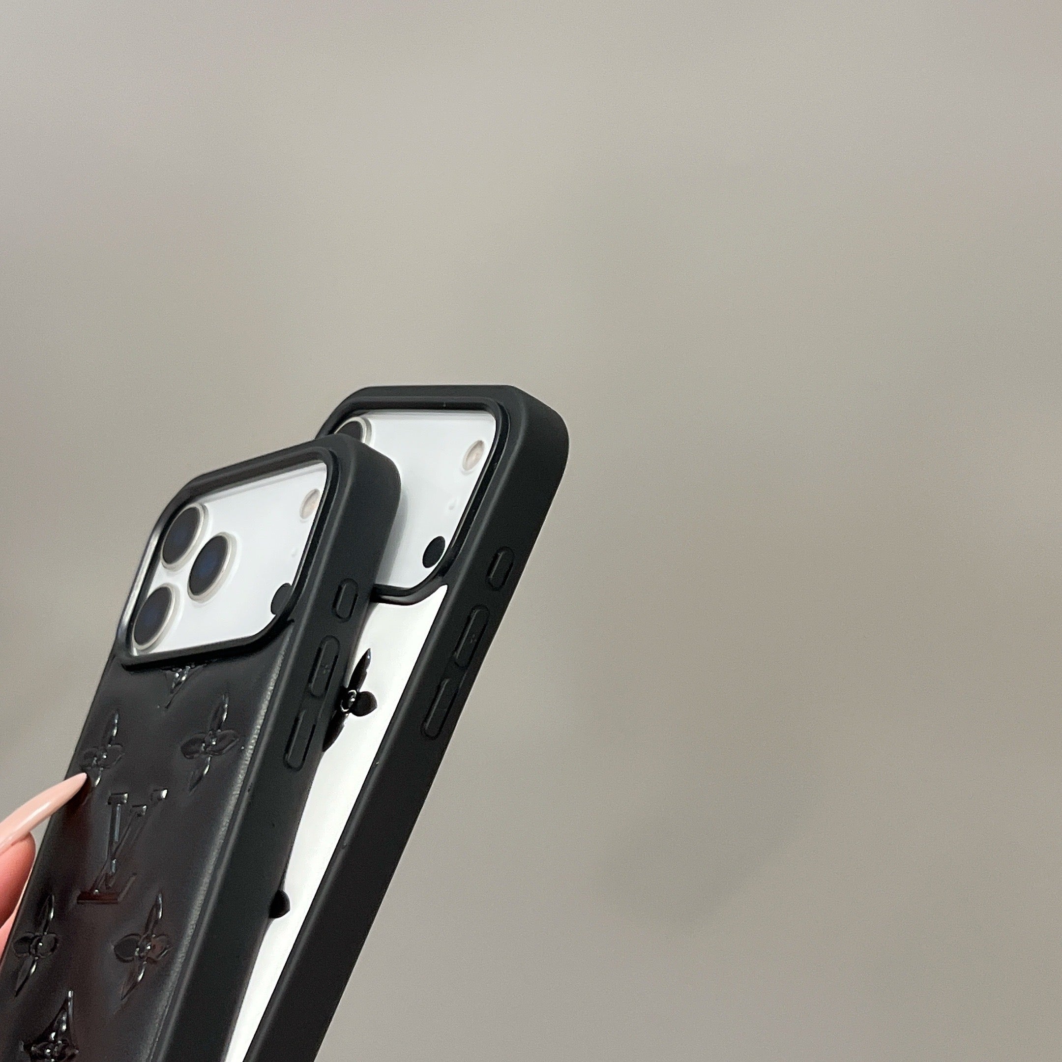 Luxus 3D dombornyomott dizájner iPhone tok