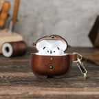 Genuine Leather AirPods 4 Case
