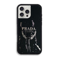 Luxuriöse schwarze iPhone-Hülle