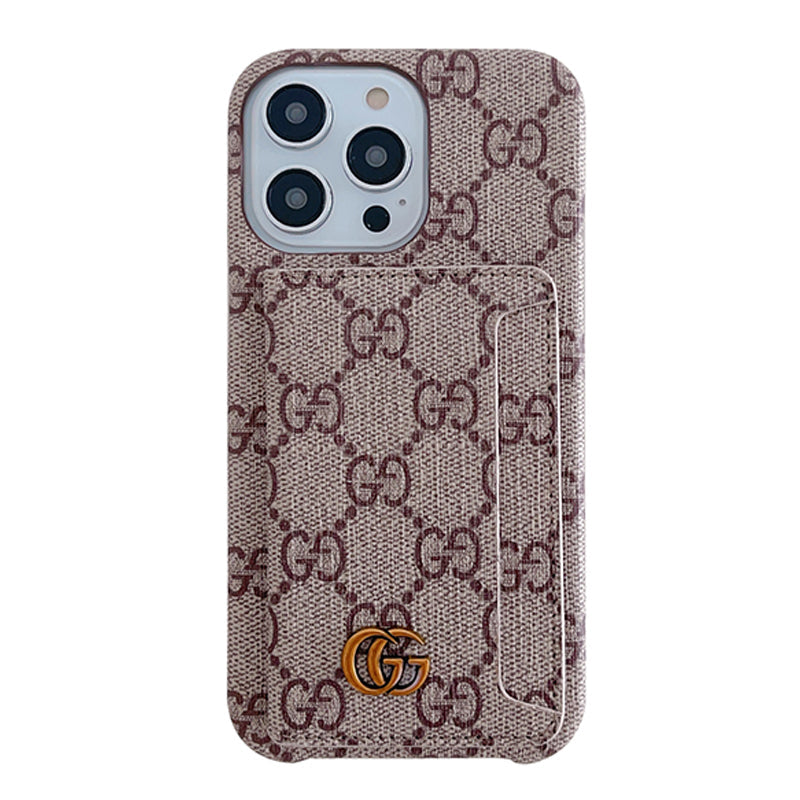 Etui na iPhone'a z uchwytem na kartę Premium