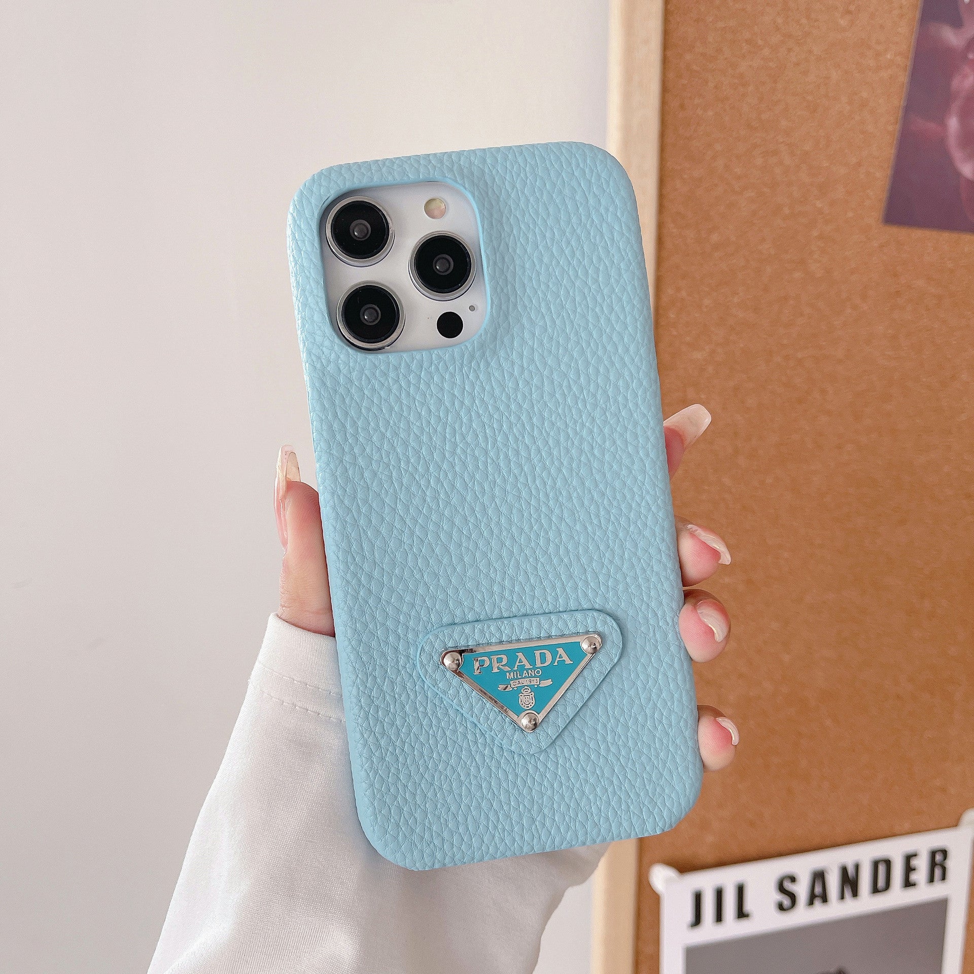 Luxus bőr iPhone tok