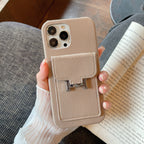 H kártyatartó bőr iPhone tok