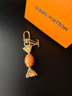 Luxury Lollipop Monogram Bag Charm Keychain