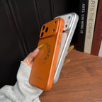 Custodia protettiva per iPhone con cuori cromati