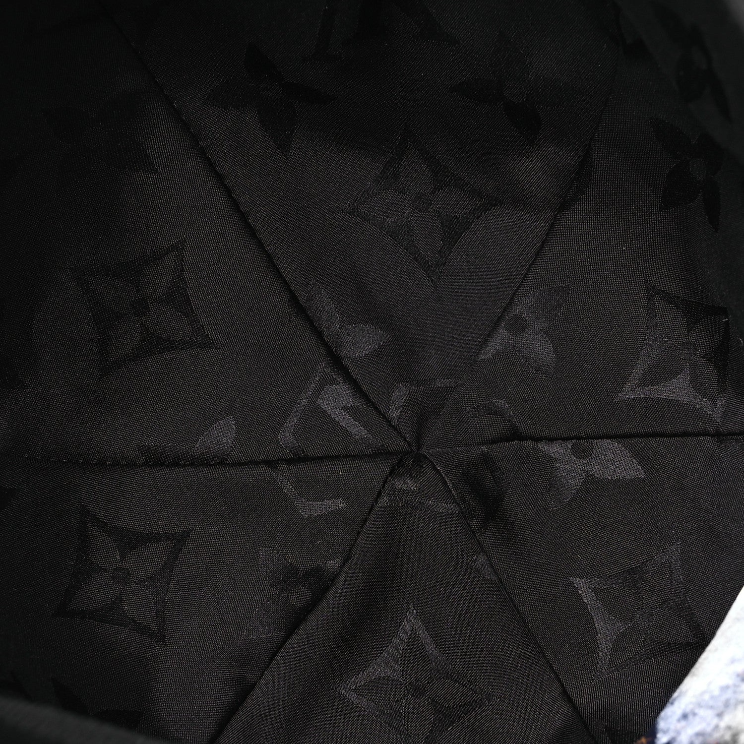 Black Contrast Brim Baseball Cap