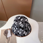 Fashion x Classic Reversible Bucket Hat | Luxury Double-Sided Designer Hat