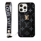 Luxury Classic Color Crossbody iPhone Case