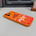 H Luxe iPhone-hoesje uit de oranje serie