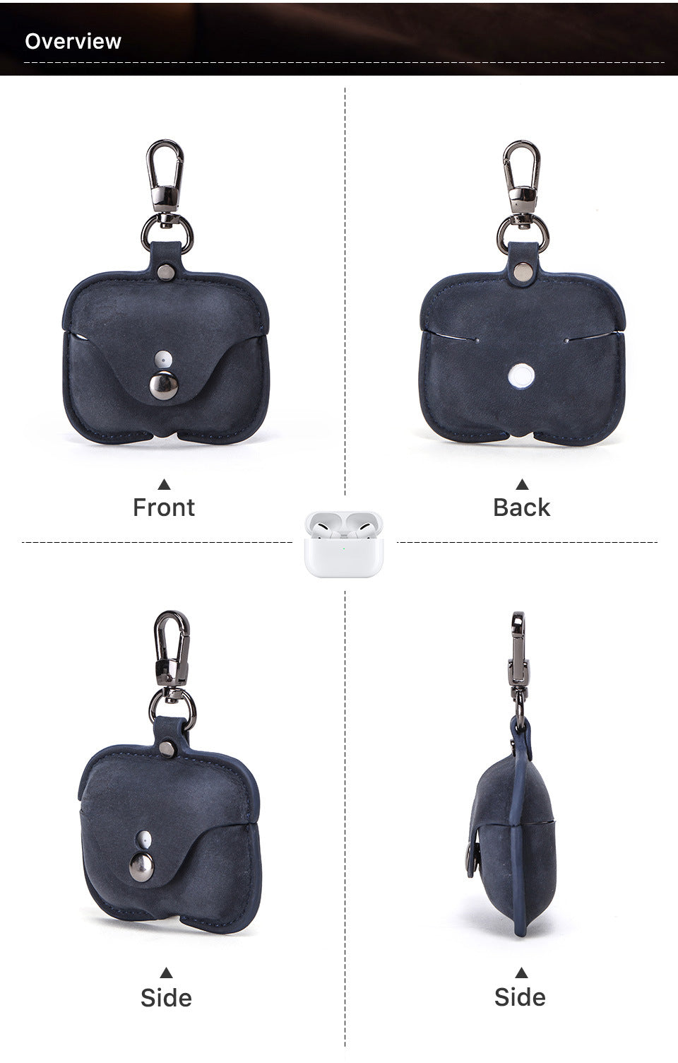 Genuine Leather AirPods Pro Case