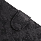 3D dombornyomott vászon monogram tok Apple iPad kihajtható fedél állvány funkcióval