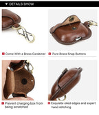 Genuine Leather AirPods 4 Case