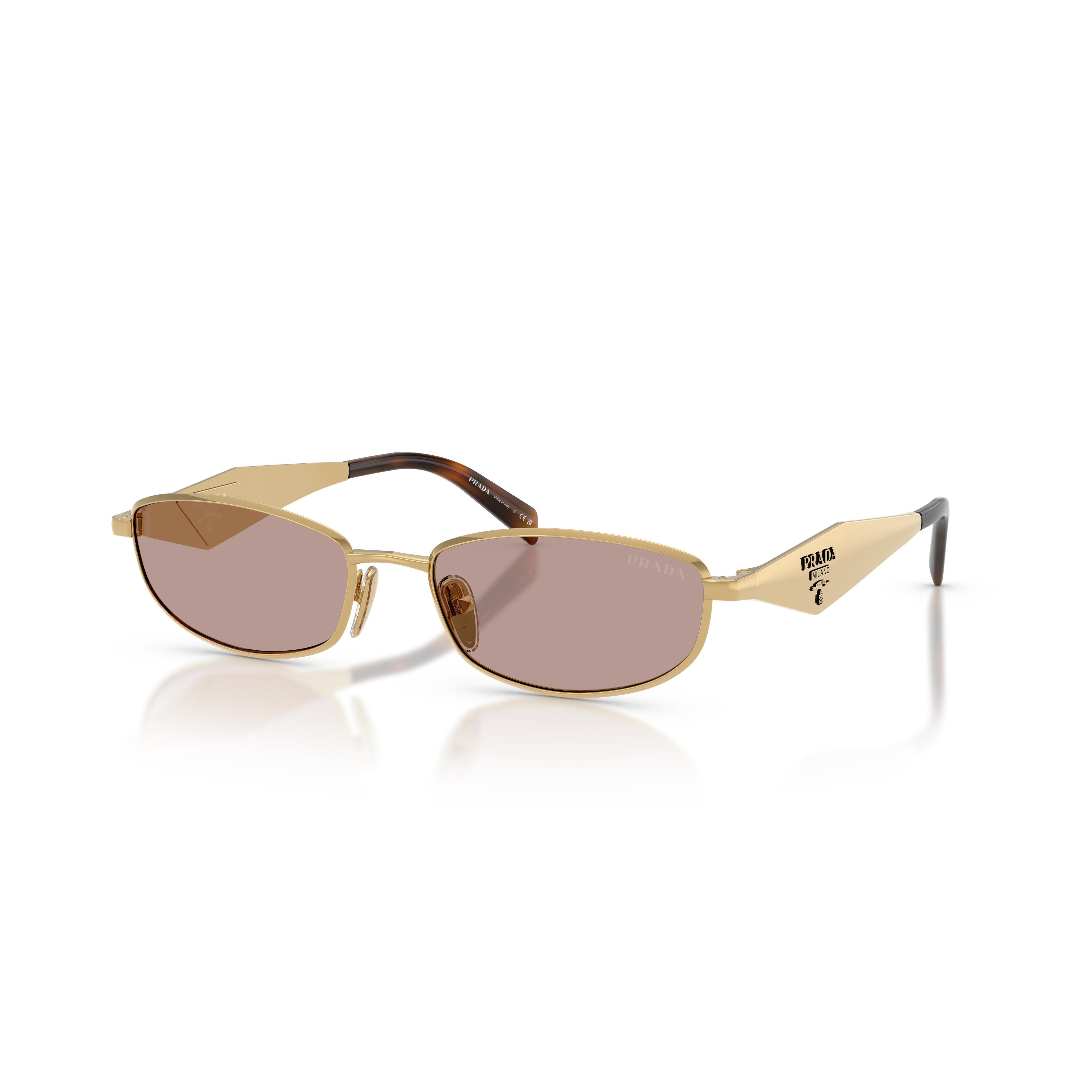 Luxury Oval Metal Sunglasses