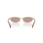 Luxury Oval Metal Sunglasses