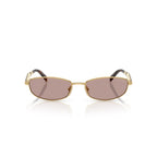 Luxury Oval Metal Sunglasses